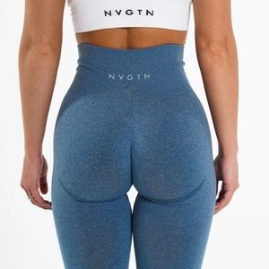 NVGTN Never Worn - Sold out - Slate Blue Leggings!